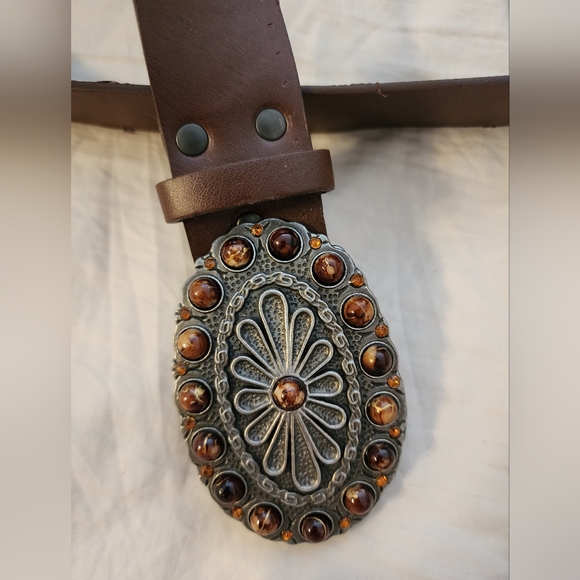 Antique Brown Belt - Picture 2 of 3